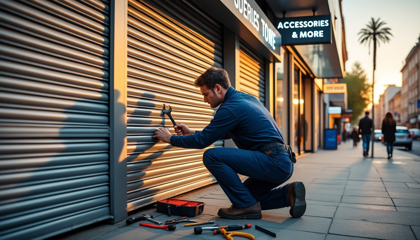 besoin d’un dépannage rideau métallique rapide ? nos experts interviennent en urgence pour sécuriser et réparer les rideaux de votre commerce. service express, disponible 7j/7.