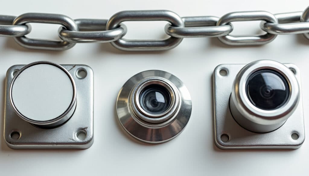 découvrez l'utilité des entrebâilleurs, chaînettes et judas, ainsi que les conseils d'un serrurier pour renforcer la sécurité de votre porte d'entrée grâce à ces accessoires pratiques.