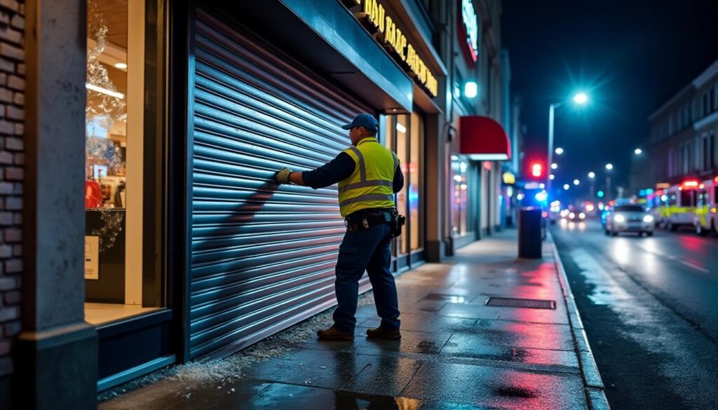 découvrez comment sécuriser rapidement les vitrines de votre magasin après une casse grâce à notre service de réparation d'urgence de rideaux métalliques, garantissant protection et tranquillité.