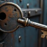 découvrez comment une clé cassée dans le mécanisme peut être la principale cause d'une porte blindée bloquée et apprenez les solutions pour débloquer rapidement.